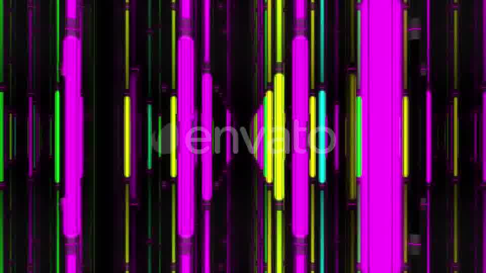 Neon Lamps Corridor Videohive 22588857 Motion Graphics Image 11