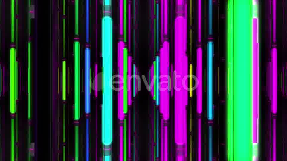 Neon Lamps Corridor Videohive 22588857 Motion Graphics Image 12
