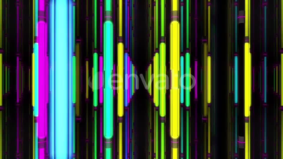 Neon Lamps Corridor Videohive 22588857 Motion Graphics Image 7