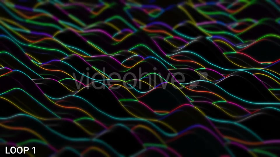 Neon Light Strands Videohive 15714492 Motion Graphics Image 5