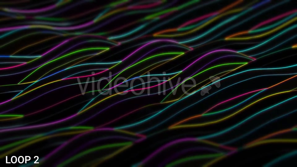 Neon Light Strands Videohive 15714492 Motion Graphics Image 6