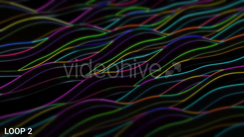 Neon Light Strands Videohive 15714492 Motion Graphics Image 8