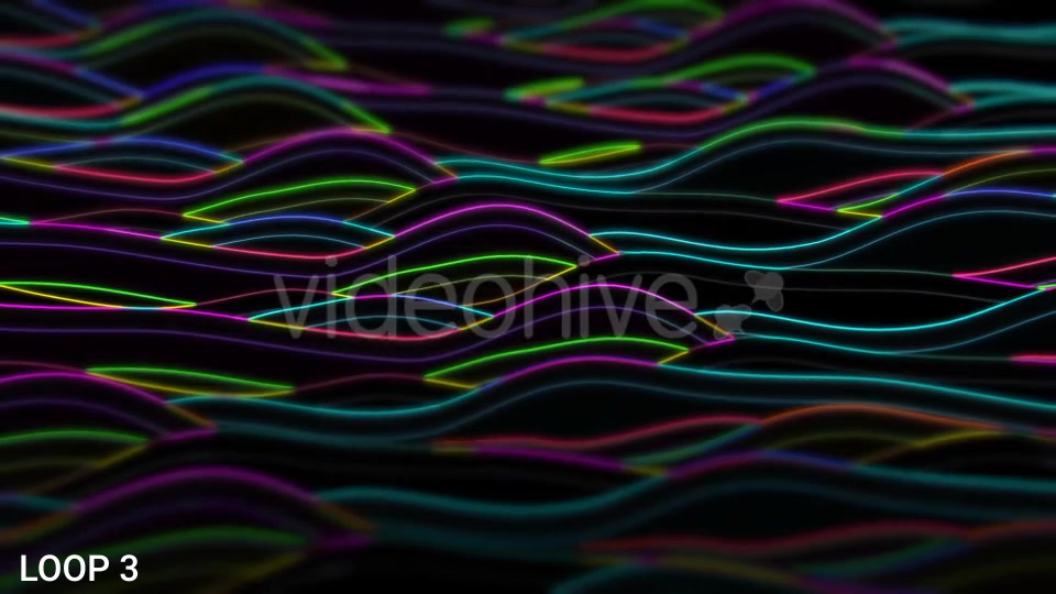 Neon Light Strands Videohive 15714492 Motion Graphics Image 9