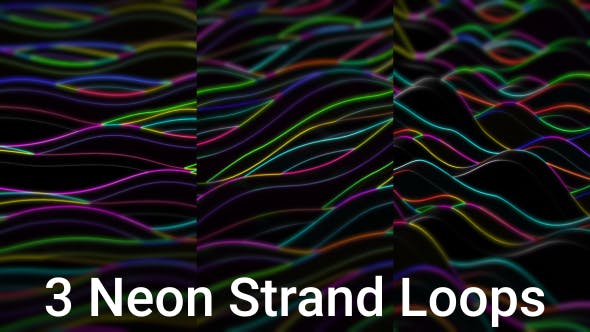 Neon Light Strands - 15714492 Download Videohive