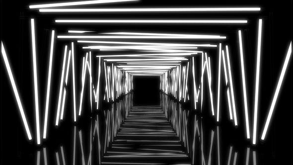 Neon Light VJ Tunnel 04 - Videohive Download 22359120