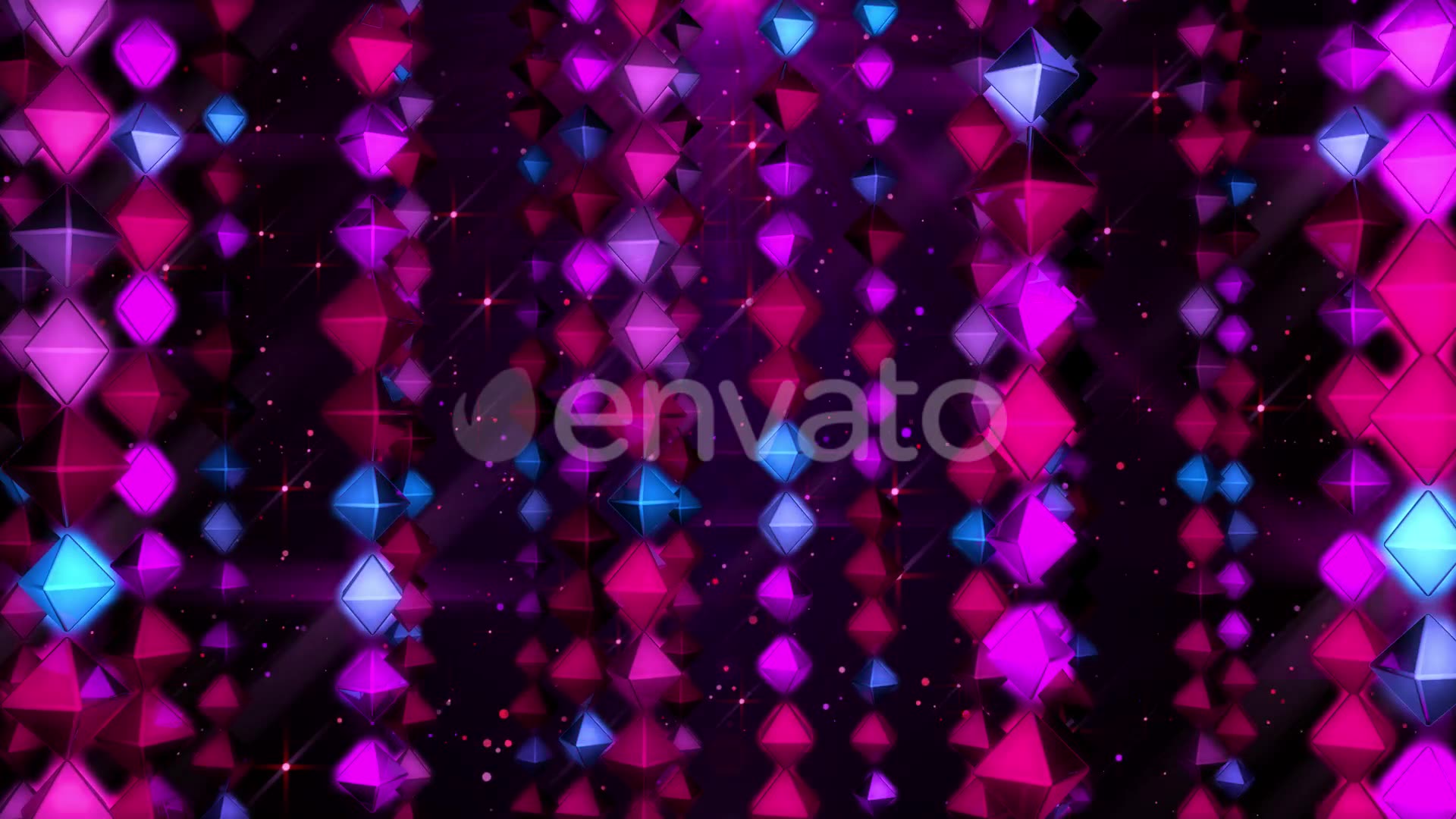 Neon Rombs Curtain Videohive 22369677 Motion Graphics Image 2
