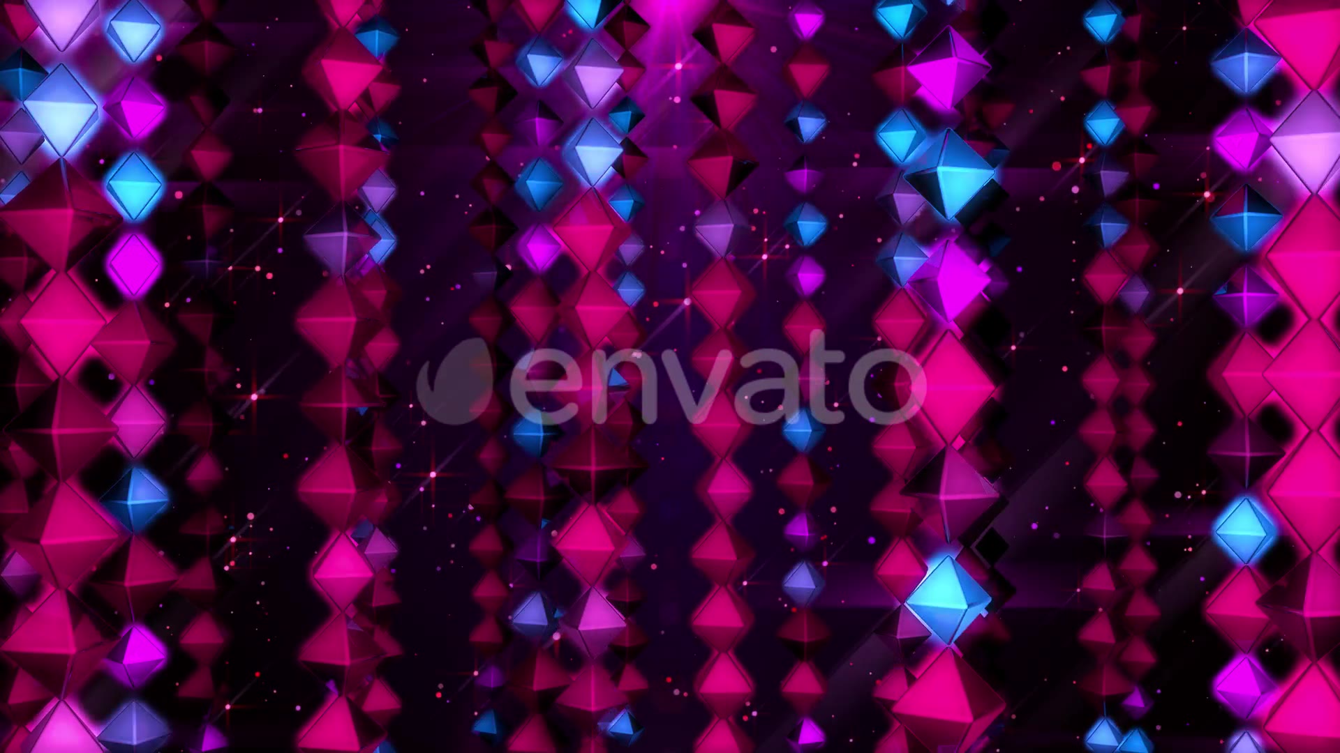 Neon Rombs Curtain Videohive 22369677 Motion Graphics Image 4
