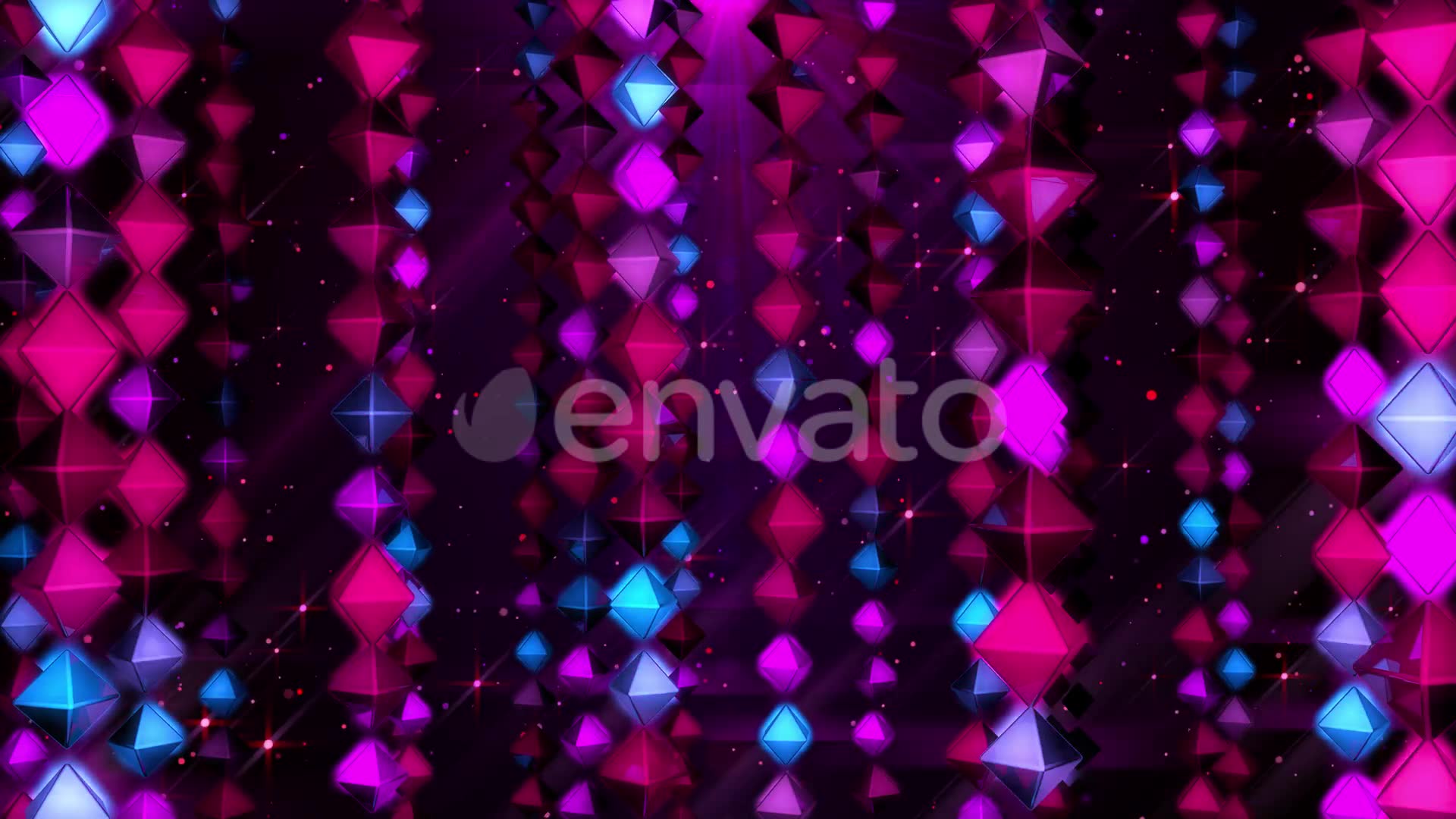 Neon Rombs Curtain Videohive 22369677 Motion Graphics Image 5