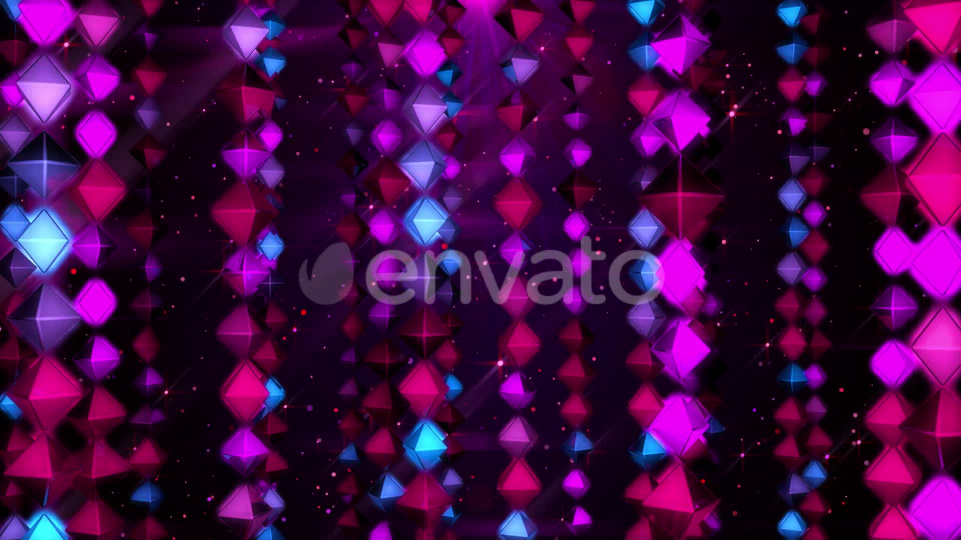 Neon Rombs Curtain Videohive 22369677 Motion Graphics Image 6