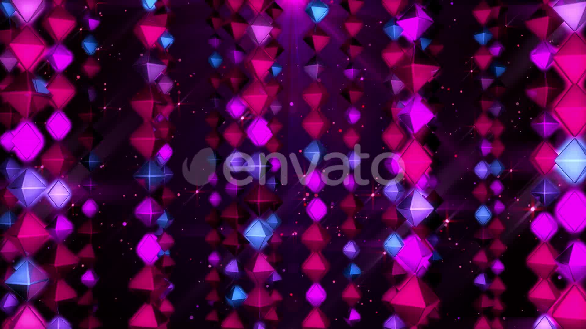 Neon Rombs Curtain Videohive 22369677 Motion Graphics Image 8
