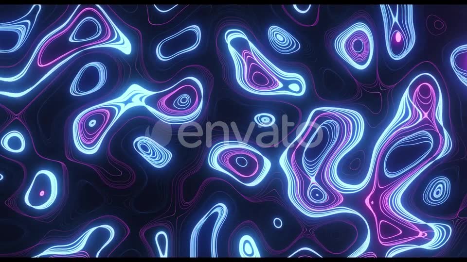 Neon Shapes Widescreen Loop Videohive 25255519 Motion Graphics Image 2