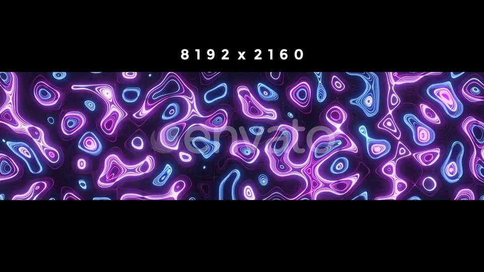 Neon Shapes Widescreen Loop Videohive 25255519 Motion Graphics Image 4