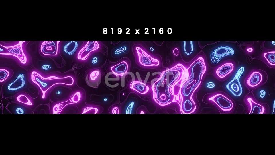 Neon Shapes Widescreen Loop Videohive 25255519 Motion Graphics Image 6