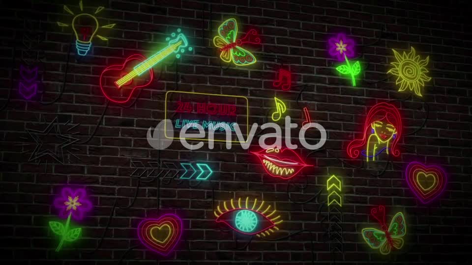 Neon Sign Videohive 22621132 Motion Graphics Image 1