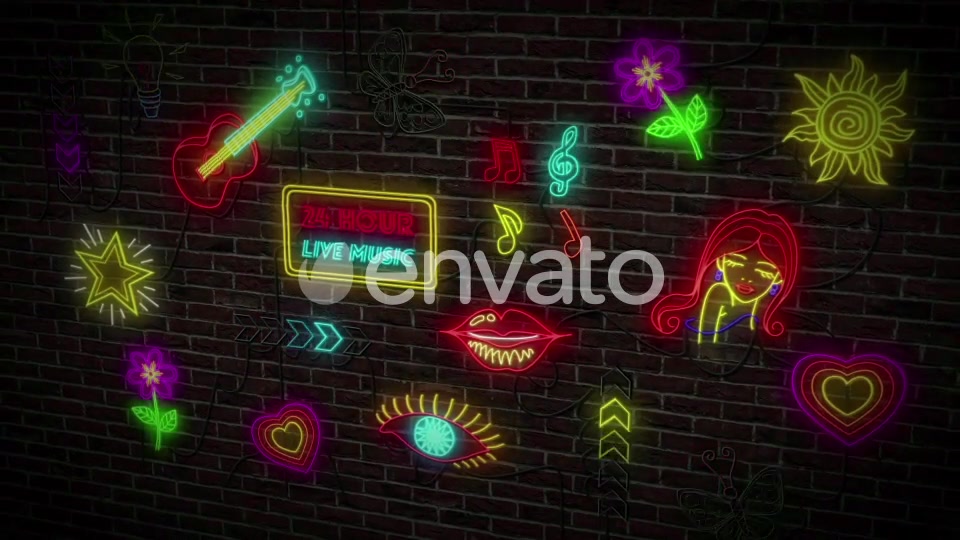 Neon Sign Videohive 22621132 Motion Graphics Image 3
