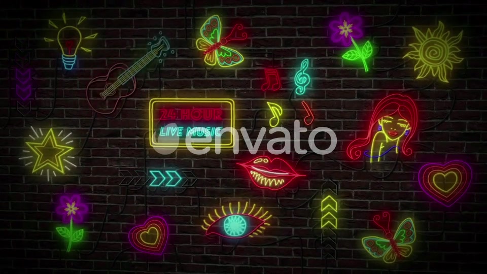Neon Sign Videohive 22621132 Motion Graphics Image 4