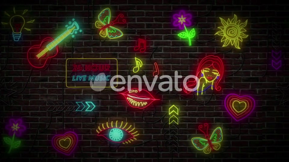 Neon Sign Videohive 22621132 Motion Graphics Image 5