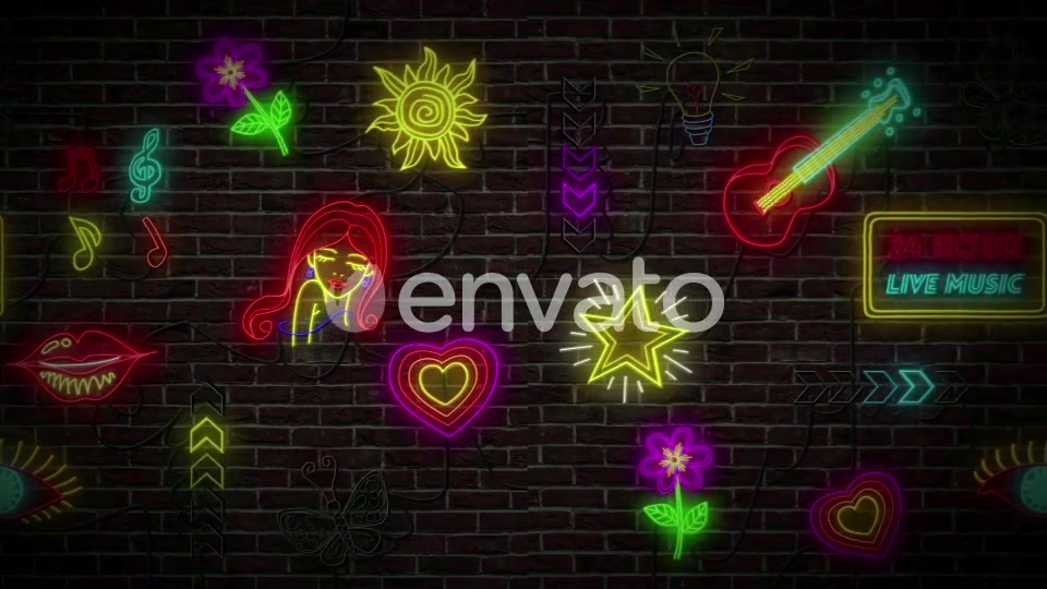 Neon Sign Videohive 22621132 Motion Graphics Image 7