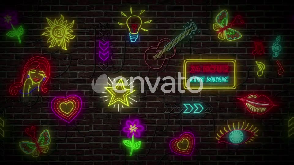 Neon Sign Videohive 22621132 Motion Graphics Image 8