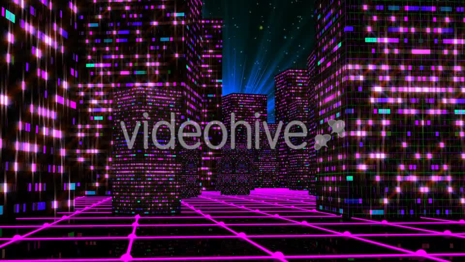 Neon Sity Videohive 20552340 Motion Graphics Image 1
