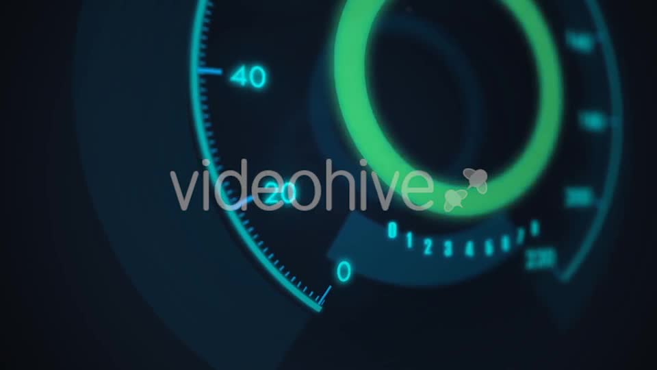 Neon Speedometer Videohive 11862725 Motion Graphics Image 1
