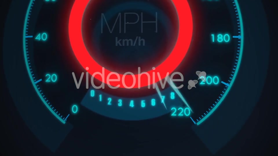 Neon Speedometer Videohive 11862725 Motion Graphics Image 10