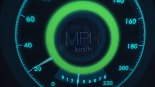 Neon Speedometer - Videohive 11862725 Download