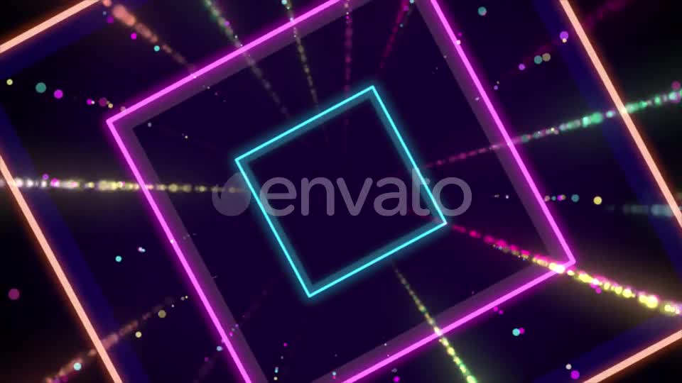 Neon Squares Videohive 24870333 Motion Graphics Image 1
