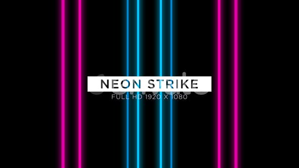 Neon Strike VJ Loops Background - Videohive 22346422 Download