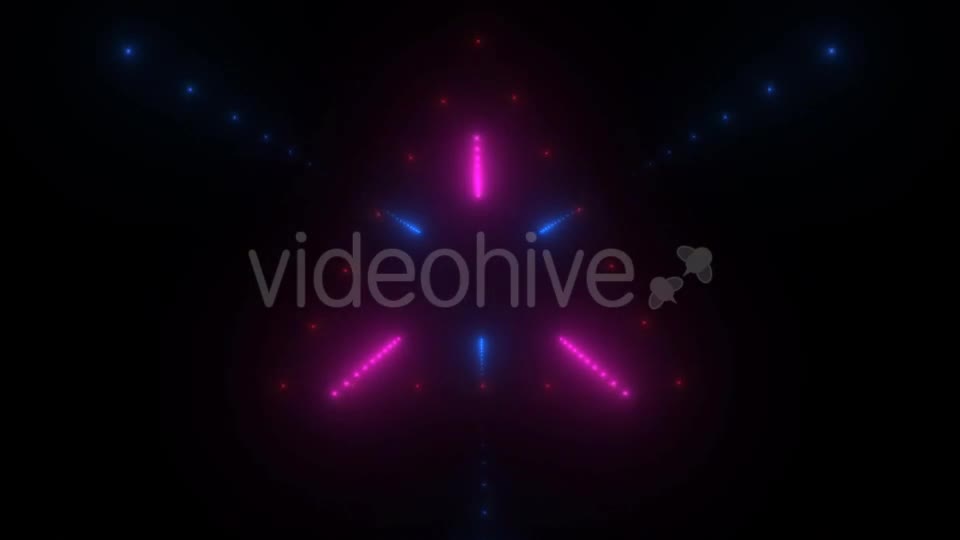 Neon Triangle Tunnel Loop Videohive 21445464 Motion Graphics Image 1