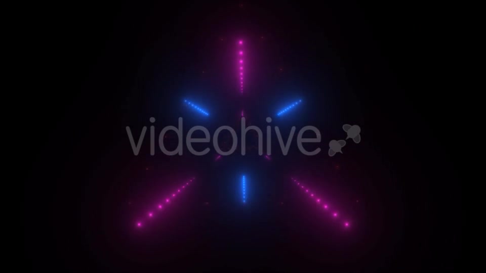 Neon Triangle Tunnel Loop Videohive 21445464 Motion Graphics Image 2