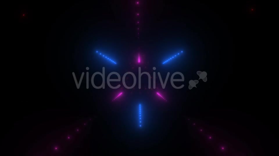 Neon Triangle Tunnel Loop Videohive 21445464 Motion Graphics Image 3