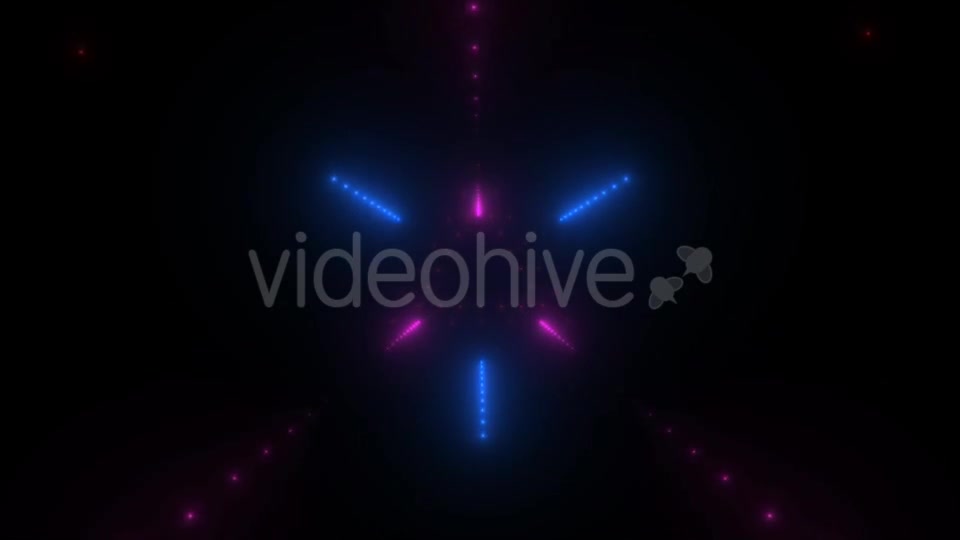 Neon Triangle Tunnel Loop Videohive 21445464 Motion Graphics Image 7