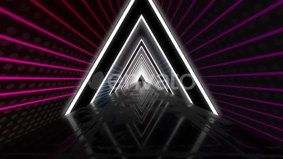 Neon Triangle VJ Loops Background Videohive 25167117 Motion Graphics Image 2