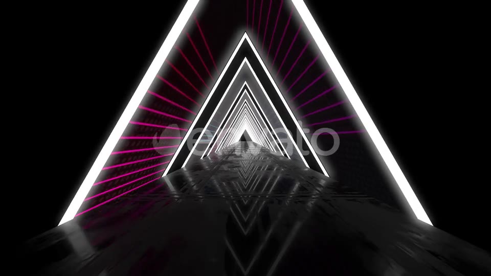 Neon Triangle VJ Loops Background Videohive 25167117 Motion Graphics Image 3