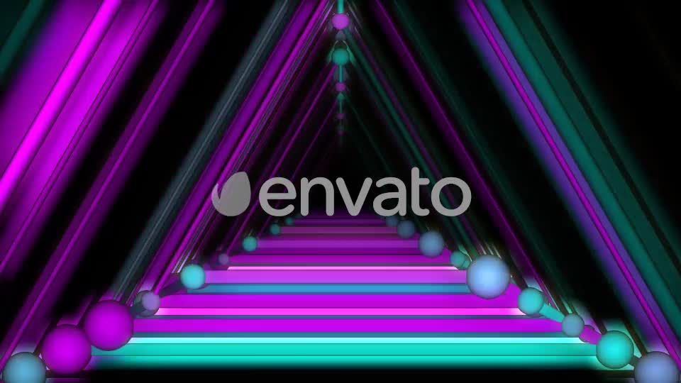 Neon Triangles Videohive 21897966 Motion Graphics Image 1