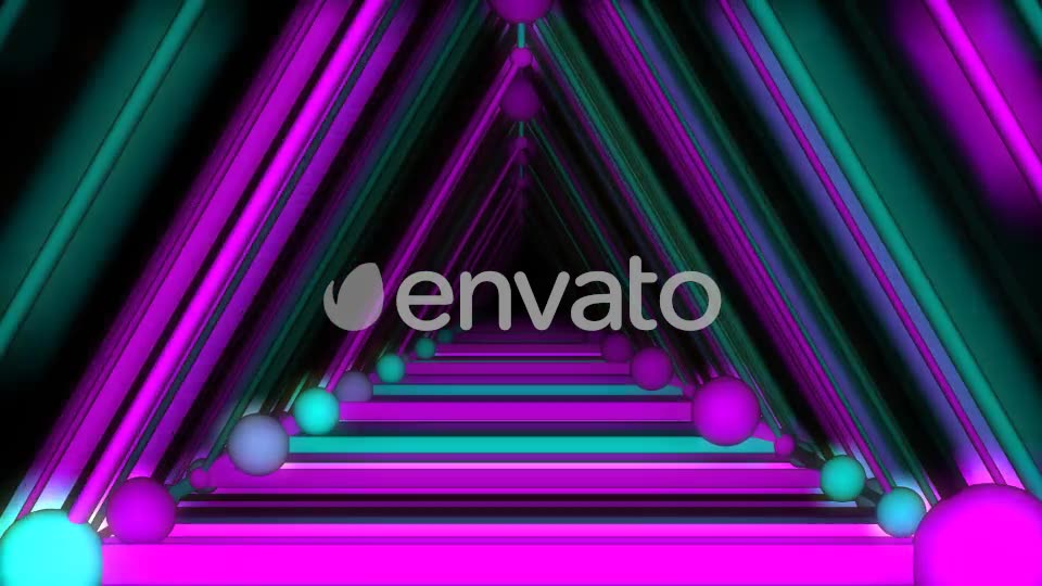 Neon Triangles Videohive 21897966 Motion Graphics Image 2