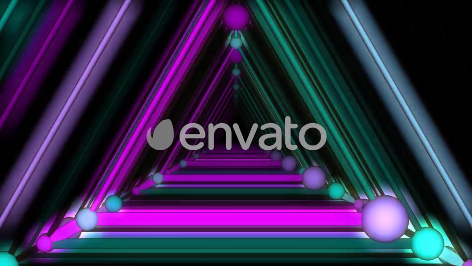 Neon Triangles Videohive 21897966 Motion Graphics Image 4