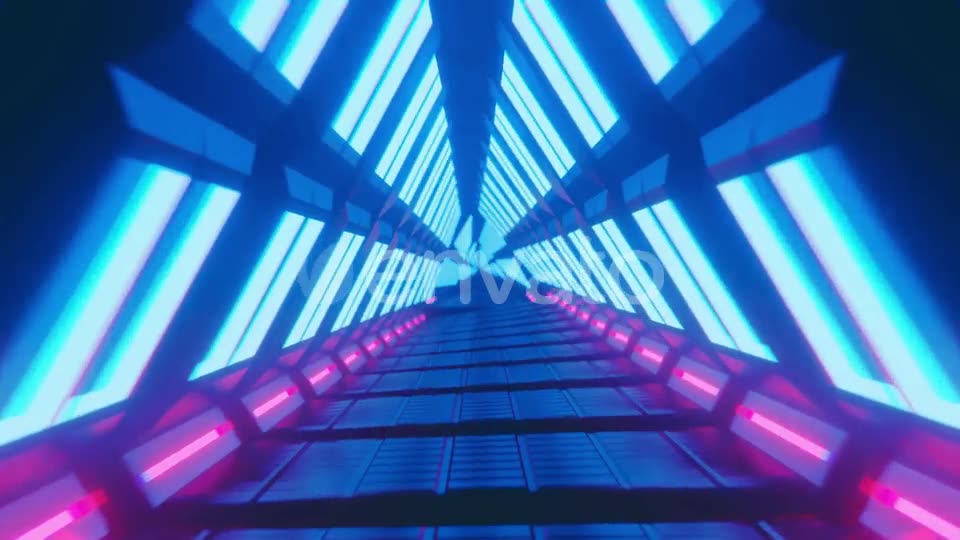 Neon Tunnel Loop Videohive 24355940 Motion Graphics Image 2