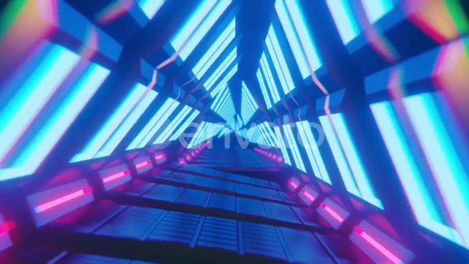 Neon Tunnel Loop Videohive 24355940 Motion Graphics Image 8