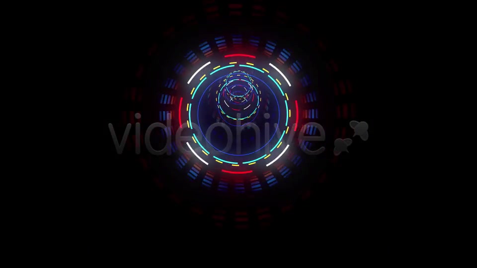 Neon Tunnel Vj Loop Pack (3in1) Videohive 17562477 Motion Graphics Image 2