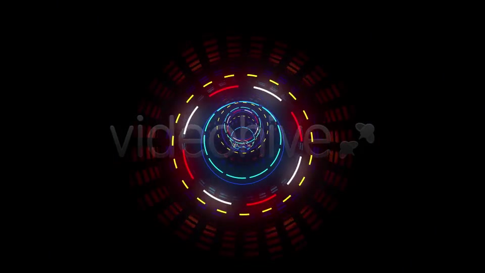 Neon Tunnel Vj Loop Pack (3in1) Videohive 17562477 Motion Graphics Image 4