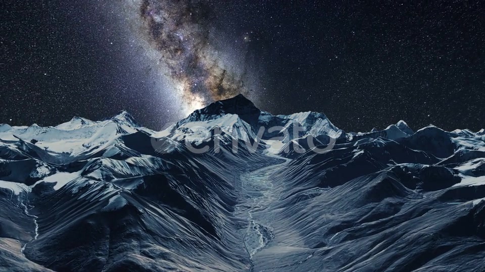 Nepal Mount Everest Milkyway Timelapse Videohive 22811401 Motion Graphics Image 3