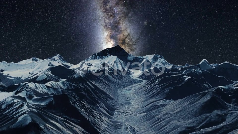 Nepal Mount Everest Milkyway Timelapse Videohive 22811401 Motion Graphics Image 5
