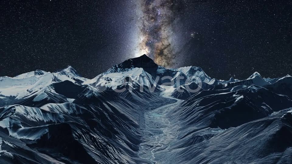 Nepal Mount Everest Milkyway Timelapse Videohive 22811401 Motion Graphics Image 6