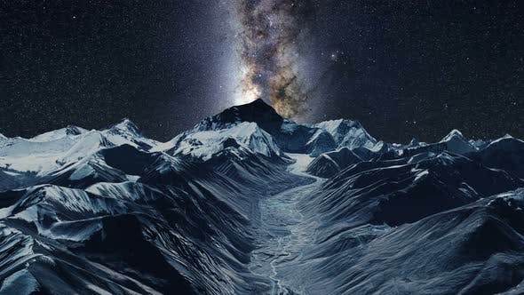 Nepal Mount Everest Milkyway Timelapse - Download 22811401 Videohive