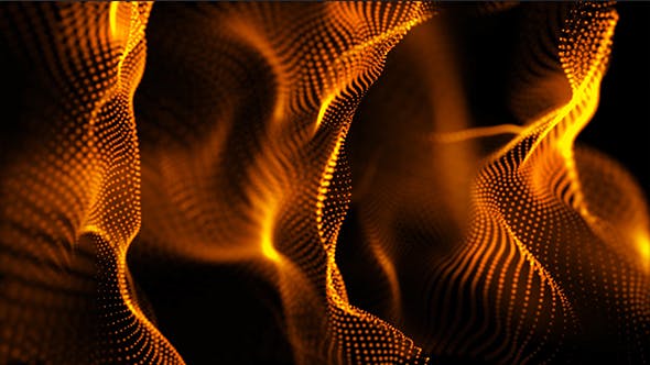 New Gold Abstract Particles - Download Videohive 20646793
