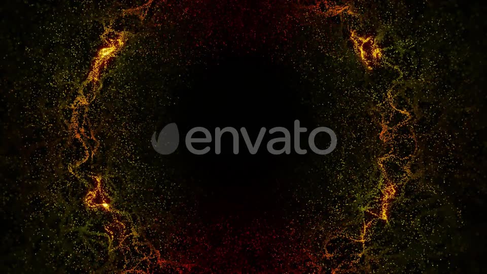 New Gold Light Particles Background Loop Videohive 24627178 Motion Graphics Image 1
