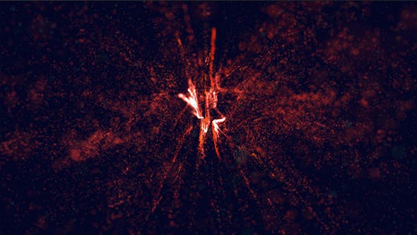 New Red Particles Background - Download 20860228 Videohive