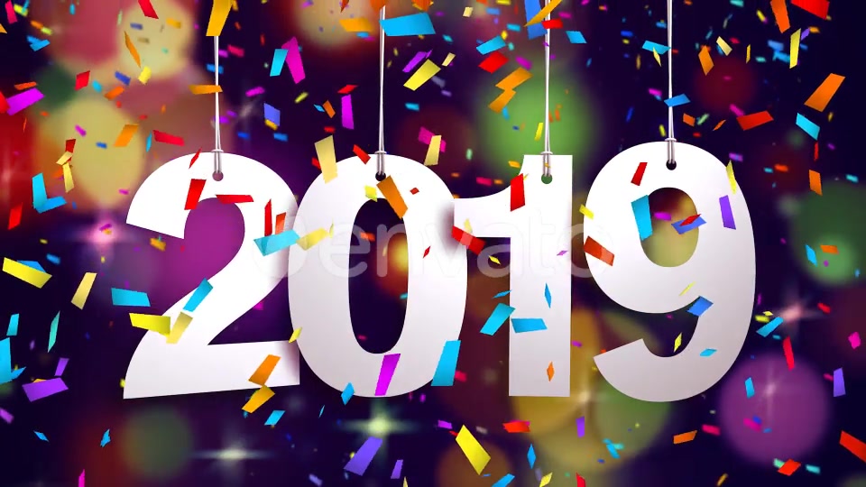 New Year Celebration 2019 Videohive 22887238 Motion Graphics Image 10
